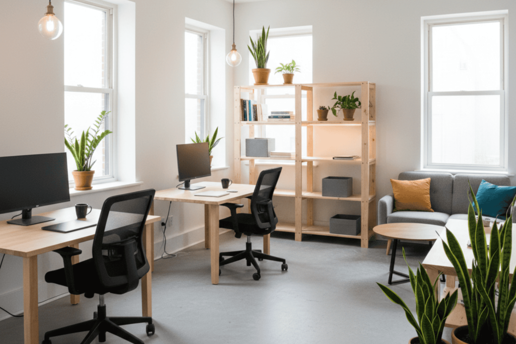 Small Office Interior Design Ideas for Startups on a Budget