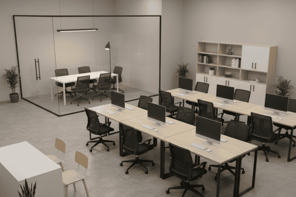 The Complete Budget Framework_ Sample 10-Person Office (1,000 sqft) — Noida Example